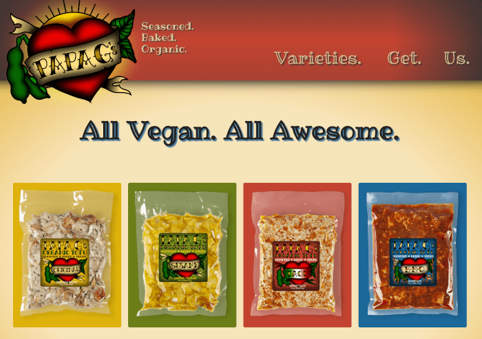 Papa G's Tofu site link